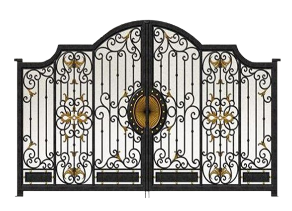 Wrought iron main gate
