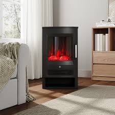 3-Sided Corner Electric Fireplace