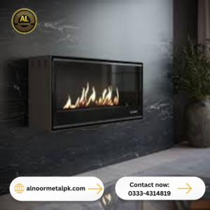 Wall-Mounted Gas Fireplace
