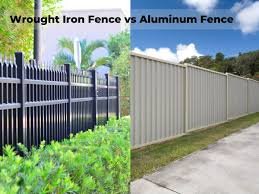 Aluminum vs. Wrought Iron Gates Which Material Is Best for Your House Entrance?
