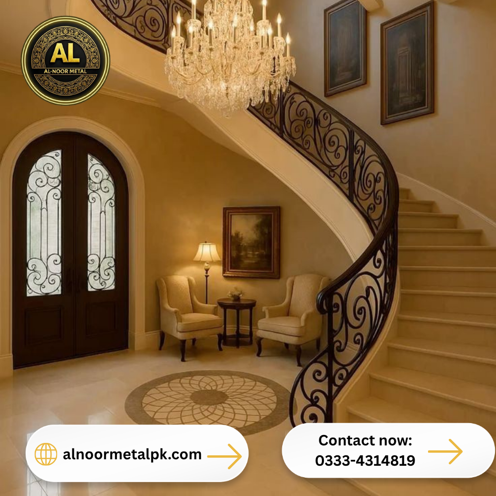 islamabad stair railing design